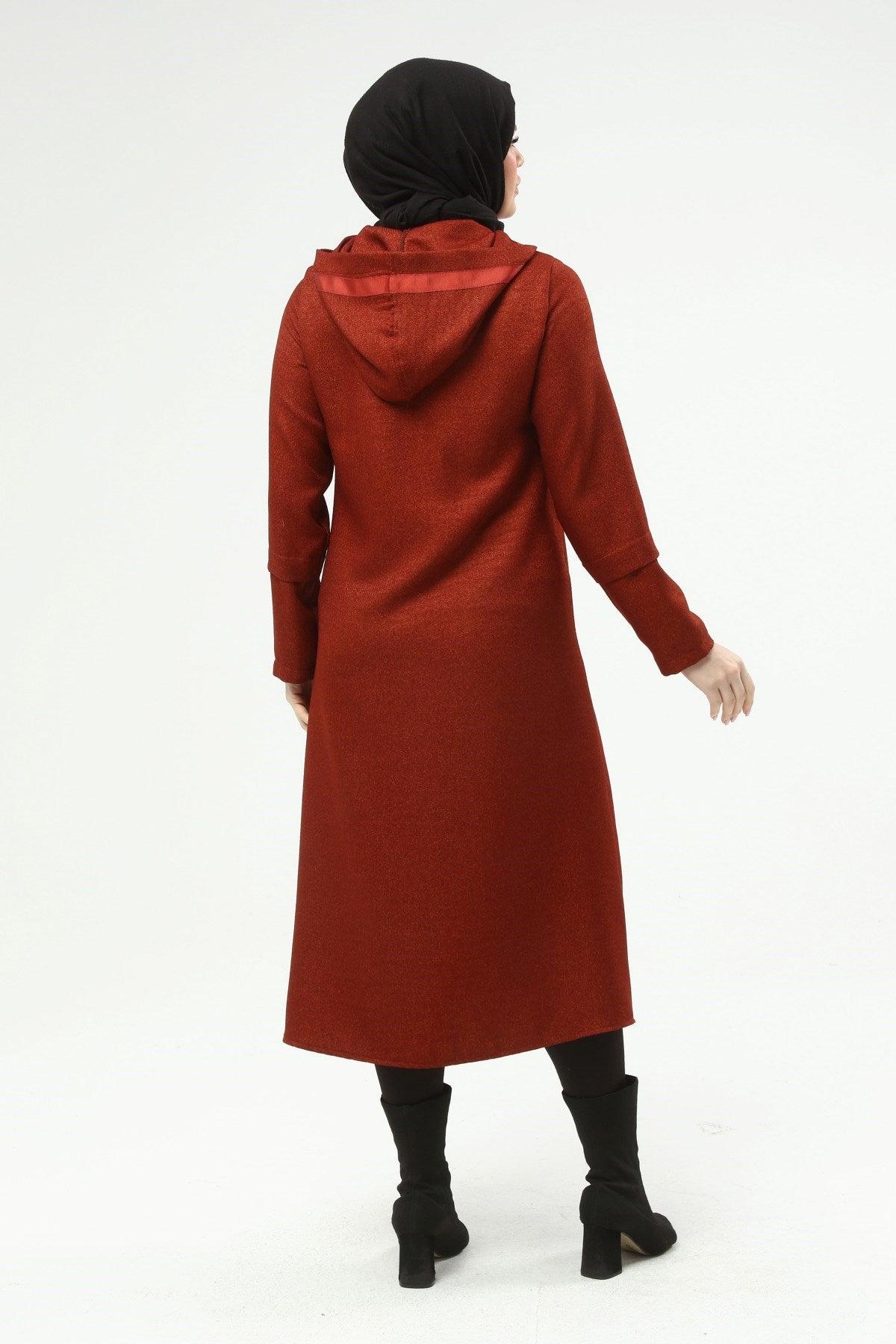 Kapşonlu Kap Kiremit | 9014-29