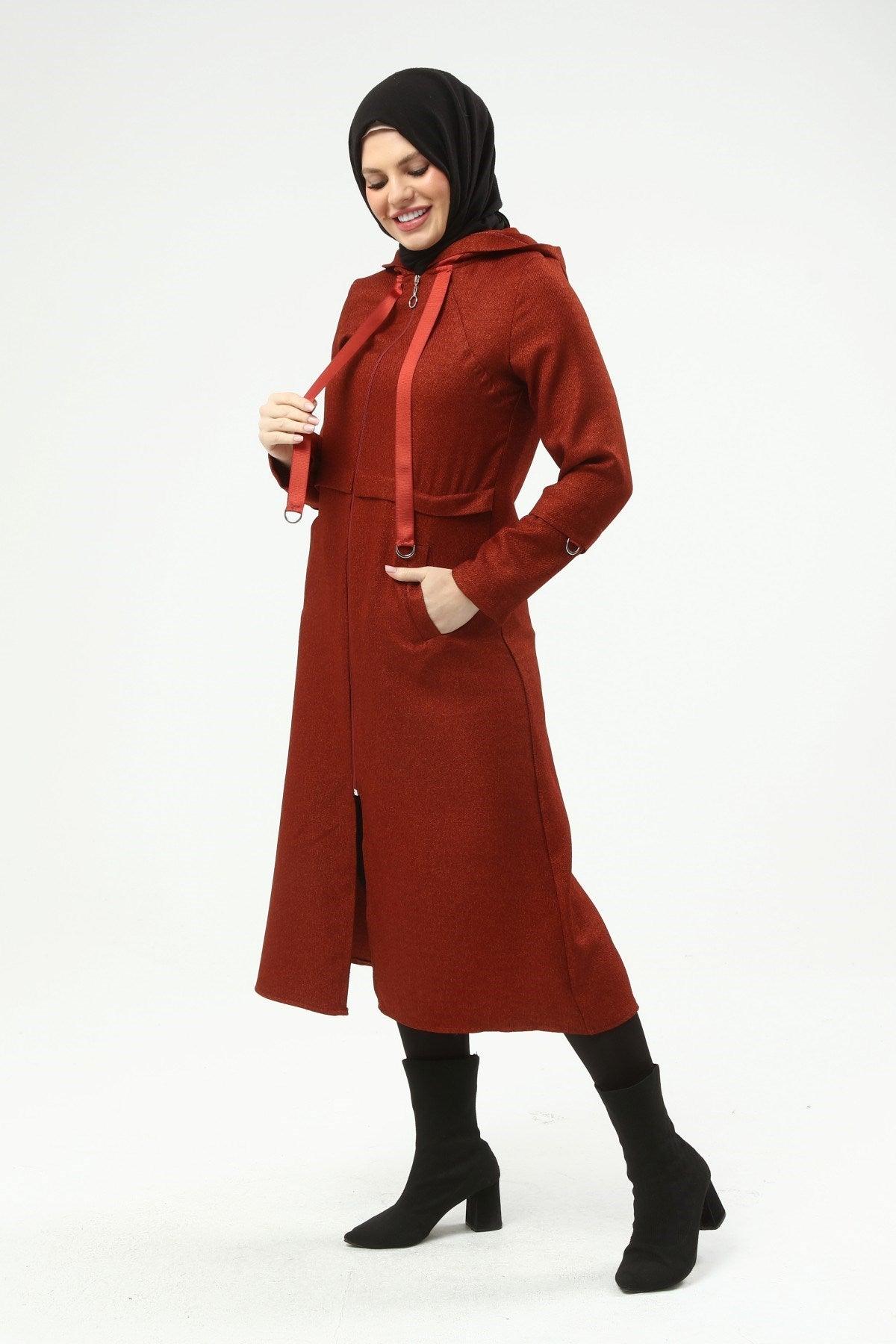 Kapşonlu Kap Kiremit | 9014-29